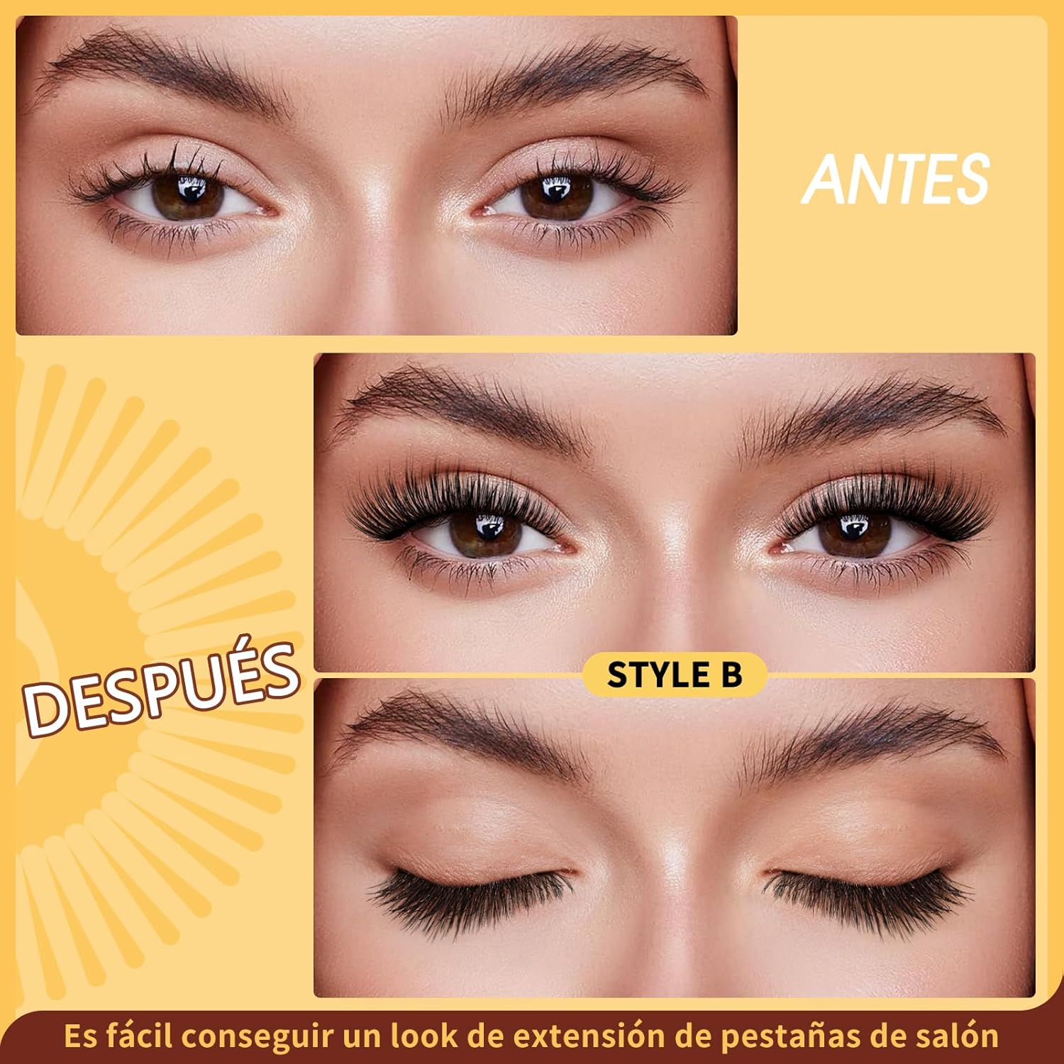 Kit de Pestañas Magnéticas - Volumen y Mirada Intensa Infinite Love