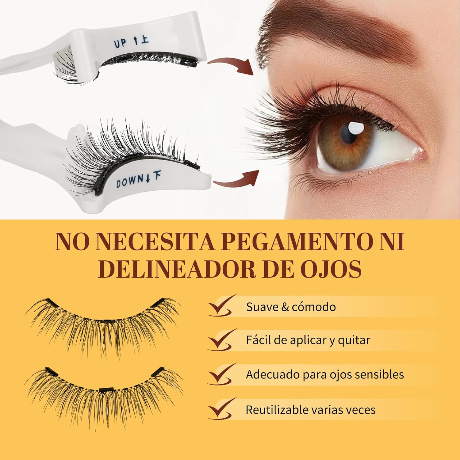 Kit de Pestañas Magnéticas - Volumen y Mirada Intensa Infinite Love