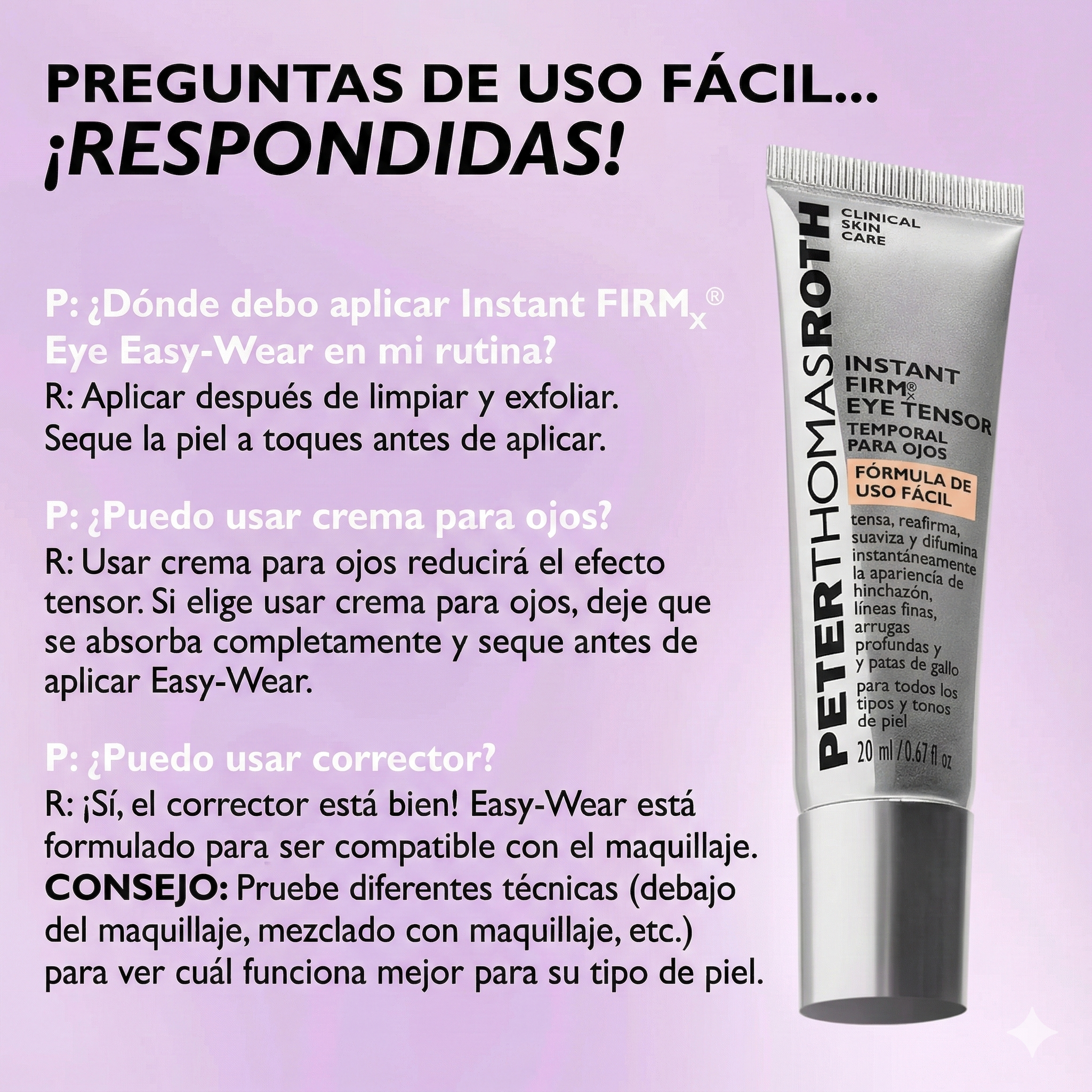 InfiniteLift - Gel tensor rejuvenecedor de ojos Infinite Love