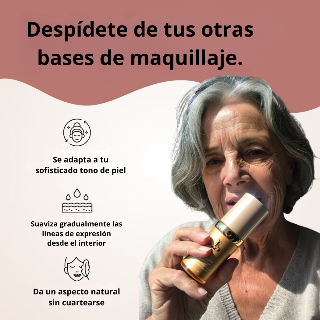 Base de Maquillaje Antiedad con SPF 50 – Se Adapta a tu Tono de Piel Infinite Love