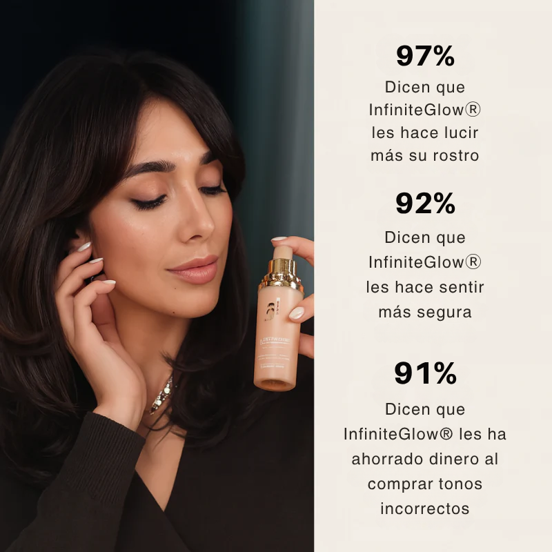 Base de Maquillaje Antiedad con SPF 50 – Se Adapta a tu Tono de Piel Infinite Love